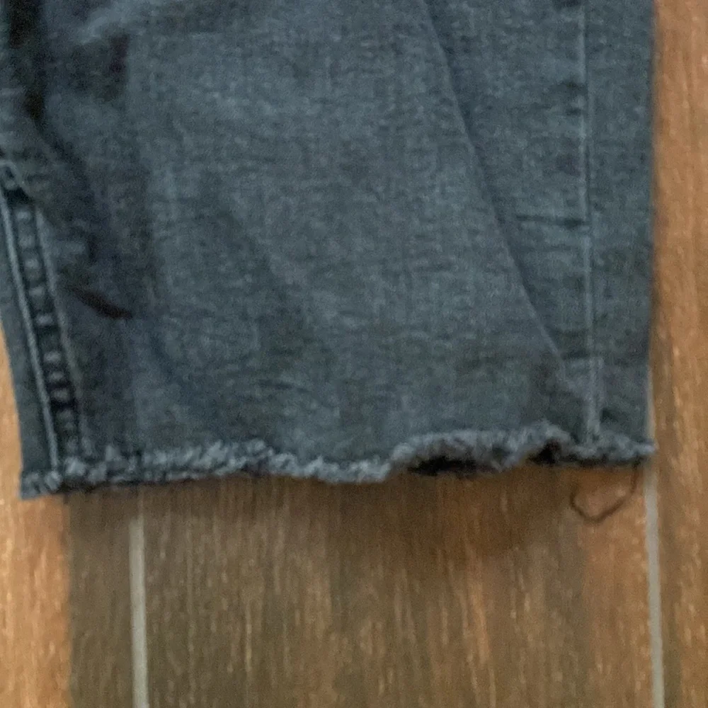 Vigoss black Ace Bermuda High rise button fly stretch denim‎ jean shorts